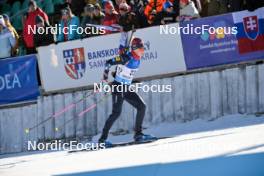 26.01.2024, Brezno-Osrblie, Slovakia (SVK): Isak Frey (NOR) - IBU Open European Championships Biathlon, sprint men, Brezno-Osrblie (SVK). www.nordicfocus.com. © Reichert/NordicFocus. Every downloaded picture is fee-liable.