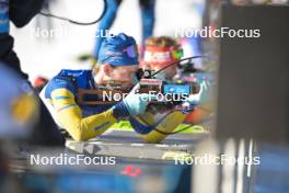 26.01.2024, Brezno-Osrblie, Slovakia (SVK): Malte Stefansson (SWE) - IBU Open European Championships Biathlon, sprint men, Brezno-Osrblie (SVK). www.nordicfocus.com. © Reichert/NordicFocus. Every downloaded picture is fee-liable.