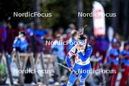 22.03.2024, Meribel, France (FRA): Cloe Canet (FRA) - French Championships biathlon, mass, Meribel (FRA). www.nordicfocus.com. © Thibaut/NordicFocus. Every downloaded picture is fee-liable.