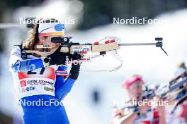 22.03.2024, Meribel, France (FRA): Cassandre Couder (FRA) - French Championships biathlon, mass, Meribel (FRA). www.nordicfocus.com. © Thibaut/NordicFocus. Every downloaded picture is fee-liable.