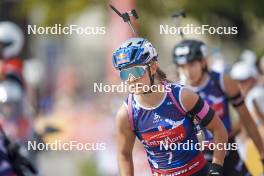 31.08.2024, Annecy, France (FRA): Anna Gandler (AUT) - Martin Fourcade Nordic Festival Biathlon, Annecy (FRA). www.nordicfocus.com. © Thibaut/NordicFocus. Every downloaded picture is fee-liable.