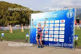 31.08.2024, Annecy, France (FRA): Ingrid Landmark Tandrevold (NOR) - Martin Fourcade Nordic Festival Biathlon, Annecy (FRA). www.nordicfocus.com. © Manzoni/NordicFocus. Every downloaded picture is fee-liable.