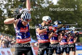 31.08.2024, Annecy, France (FRA): Sebastian Stalder (SUI) - Martin Fourcade Nordic Festival Biathlon, Annecy (FRA). www.nordicfocus.com. © Manzoni/NordicFocus. Every downloaded picture is fee-liable.