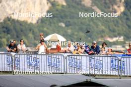 31.08.2024, Annecy, France (FRA): Sebastian Stalder (SUI) - Martin Fourcade Nordic Festival Biathlon, Annecy (FRA). www.nordicfocus.com. © Manzoni/NordicFocus. Every downloaded picture is fee-liable.