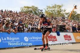 31.08.2024, Annecy, France (FRA): Tuuli Tomingas (EST) - Martin Fourcade Nordic Festival Biathlon, Annecy (FRA). www.nordicfocus.com. © Manzoni/NordicFocus. Every downloaded picture is fee-liable.