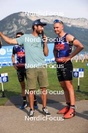 31.08.2024, Annecy, France (FRA): Emilien Jacquelin (FRA) - Martin Fourcade Nordic Festival Biathlon, Annecy (FRA). www.nordicfocus.com. © Manzoni/NordicFocus. Every downloaded picture is fee-liable.