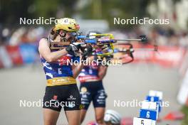 31.08.2024, Annecy, France (FRA): Vanessa Voigt (GER) - Martin Fourcade Nordic Festival Biathlon, Annecy (FRA). www.nordicfocus.com. © Thibaut/NordicFocus. Every downloaded picture is fee-liable.