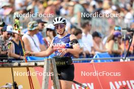 31.08.2024, Annecy, France (FRA): Lena Haecki-Gross (SUI) - Martin Fourcade Nordic Festival Biathlon, Annecy (FRA). www.nordicfocus.com. © Manzoni/NordicFocus. Every downloaded picture is fee-liable.