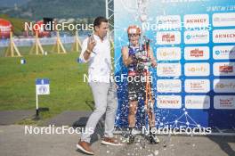 31.08.2024, Annecy, France (FRA): Justine Braisaz-Bouchet (FRA) - Martin Fourcade Nordic Festival Biathlon, Annecy (FRA). www.nordicfocus.com. © Thibaut/NordicFocus. Every downloaded picture is fee-liable.