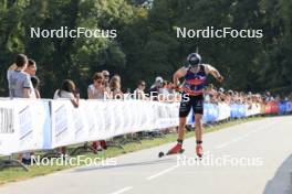 31.08.2024, Annecy, France (FRA): Emilien Jacquelin (FRA) - Martin Fourcade Nordic Festival Biathlon, Annecy (FRA). www.nordicfocus.com. © Manzoni/NordicFocus. Every downloaded picture is fee-liable.