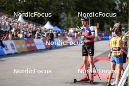 31.08.2024, Annecy, France (FRA): Johannes Kuehn (GER) - Martin Fourcade Nordic Festival Biathlon, Annecy (FRA). www.nordicfocus.com. © Manzoni/NordicFocus. Every downloaded picture is fee-liable.