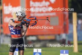 31.08.2024, Annecy, France (FRA): Jakov Fak (SLO) - Martin Fourcade Nordic Festival Biathlon, Annecy (FRA). www.nordicfocus.com. © Thibaut/NordicFocus. Every downloaded picture is fee-liable.