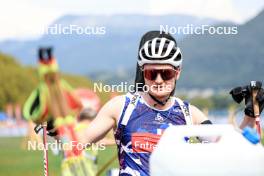 31.08.2024, Annecy, France (FRA): Sebastian Stalder (SUI) - Martin Fourcade Nordic Festival Biathlon, Annecy (FRA). www.nordicfocus.com. © Manzoni/NordicFocus. Every downloaded picture is fee-liable.