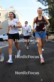 31.08.2024, Annecy, France (FRA): Coletta Rydzek (GER), Katerina Janatova (CZE), (l-r) - Martin Fourcade Nordic Festival Biathlon, Annecy (FRA). www.nordicfocus.com. © Manzoni/NordicFocus. Every downloaded picture is fee-liable.