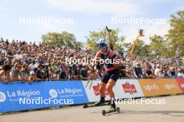 31.08.2024, Annecy, France (FRA): Anna Gandler (AUT) - Martin Fourcade Nordic Festival Biathlon, Annecy (FRA). www.nordicfocus.com. © Manzoni/NordicFocus. Every downloaded picture is fee-liable.