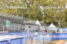 30.08.2024, Annecy, France (FRA): Louis Deschamps (FRA) - Martin Fourcade Nordic Festival Biathlon, Annecy (FRA). www.nordicfocus.com. © Manzoni/NordicFocus. Every downloaded picture is fee-liable.