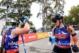 31.08.2024, Annecy, France (FRA): Julia Simon (FRA) - Martin Fourcade Nordic Festival Biathlon, Annecy (FRA). www.nordicfocus.com. © Manzoni/NordicFocus. Every downloaded picture is fee-liable.