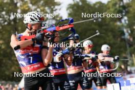 31.08.2024, Annecy, France (FRA): Jakov Fak (SLO) - Martin Fourcade Nordic Festival Biathlon, Annecy (FRA). www.nordicfocus.com. © Manzoni/NordicFocus. Every downloaded picture is fee-liable.