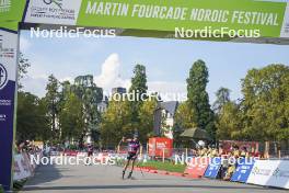 31.08.2024, Annecy, France (FRA): Quentin Fillon Maillet (FRA) - Martin Fourcade Nordic Festival Biathlon, Annecy (FRA). www.nordicfocus.com. © Thibaut/NordicFocus. Every downloaded picture is fee-liable.