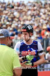 31.08.2024, Annecy, France (FRA): Johannes Kuehn (GER) - Martin Fourcade Nordic Festival Biathlon, Annecy (FRA). www.nordicfocus.com. © Manzoni/NordicFocus. Every downloaded picture is fee-liable.