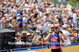 31.08.2024, Annecy, France (FRA): Justine Braisaz-Bouchet (FRA) - Martin Fourcade Nordic Festival Biathlon, Annecy (FRA). www.nordicfocus.com. © Manzoni/NordicFocus. Every downloaded picture is fee-liable.