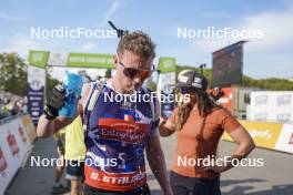 31.08.2024, Annecy, France (FRA): Sebastian Stalder (SUI) - Martin Fourcade Nordic Festival Biathlon, Annecy (FRA). www.nordicfocus.com. © Thibaut/NordicFocus. Every downloaded picture is fee-liable.