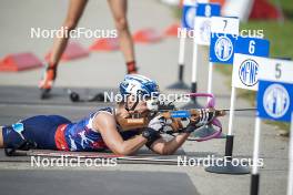 31.08.2024, Annecy, France (FRA): Anna Gandler (AUT) - Martin Fourcade Nordic Festival Biathlon, Annecy (FRA). www.nordicfocus.com. © Thibaut/NordicFocus. Every downloaded picture is fee-liable.