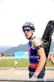 31.08.2024, Annecy, France (FRA): Quentin Fillon Maillet (FRA) - Martin Fourcade Nordic Festival Biathlon, Annecy (FRA). www.nordicfocus.com. © Manzoni/NordicFocus. Every downloaded picture is fee-liable.