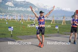 31.08.2024, Annecy, France (FRA): Emilien Jacquelin (FRA) - Martin Fourcade Nordic Festival Biathlon, Annecy (FRA). www.nordicfocus.com. © Thibaut/NordicFocus. Every downloaded picture is fee-liable.