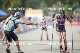 31.08.2024, Annecy, France (FRA): Tuuli Tomingas (EST) - Martin Fourcade Nordic Festival Biathlon, Annecy (FRA). www.nordicfocus.com. © Thibaut/NordicFocus. Every downloaded picture is fee-liable.