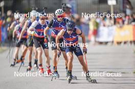 31.08.2024, Annecy, France (FRA): Quentin Fillon Maillet (FRA) - Martin Fourcade Nordic Festival Biathlon, Annecy (FRA). www.nordicfocus.com. © Thibaut/NordicFocus. Every downloaded picture is fee-liable.