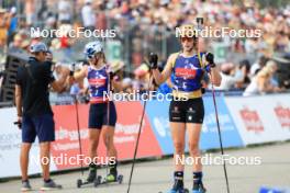 31.08.2024, Annecy, France (FRA): Vanessa Voigt (GER) - Martin Fourcade Nordic Festival Biathlon, Annecy (FRA). www.nordicfocus.com. © Manzoni/NordicFocus. Every downloaded picture is fee-liable.