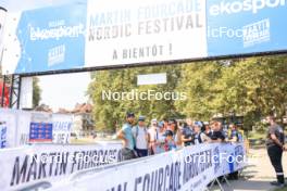 30.08.2024, Annecy, France (FRA): Martin Fourcade (FRA) - Martin Fourcade Nordic Festival Biathlon, Annecy (FRA). www.nordicfocus.com. © Manzoni/NordicFocus. Every downloaded picture is fee-liable.