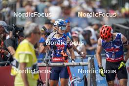 31.08.2024, Annecy, France (FRA): Anna Gandler (AUT) - Martin Fourcade Nordic Festival Biathlon, Annecy (FRA). www.nordicfocus.com. © Thibaut/NordicFocus. Every downloaded picture is fee-liable.