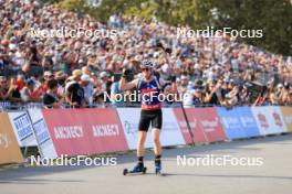 31.08.2024, Annecy, France (FRA): Sebastian Stalder (SUI) - Martin Fourcade Nordic Festival Biathlon, Annecy (FRA). www.nordicfocus.com. © Manzoni/NordicFocus. Every downloaded picture is fee-liable.