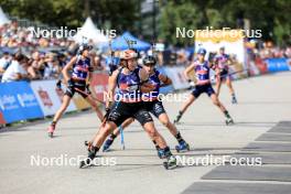 31.08.2024, Annecy, France (FRA): Justine Braisaz-Bouchet (FRA) - Martin Fourcade Nordic Festival Biathlon, Annecy (FRA). www.nordicfocus.com. © Manzoni/NordicFocus. Every downloaded picture is fee-liable.