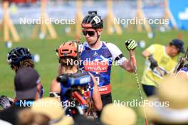 31.08.2024, Annecy, France (FRA): Johannes Kuehn (GER) - Martin Fourcade Nordic Festival Biathlon, Annecy (FRA). www.nordicfocus.com. © Manzoni/NordicFocus. Every downloaded picture is fee-liable.