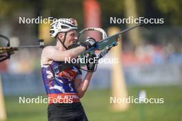 31.08.2024, Annecy, France (FRA): Sebastian Stalder (SUI) - Martin Fourcade Nordic Festival Biathlon, Annecy (FRA). www.nordicfocus.com. © Thibaut/NordicFocus. Every downloaded picture is fee-liable.