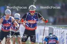 31.08.2024, Annecy, France (FRA): Eric Perrot (FRA) - Martin Fourcade Nordic Festival Biathlon, Annecy (FRA). www.nordicfocus.com. © Thibaut/NordicFocus. Every downloaded picture is fee-liable.