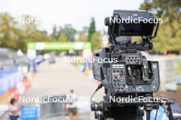 30.08.2024, Annecy, France (FRA): Event Feature: HB camera is ready to shoot - Martin Fourcade Nordic Festival Biathlon, Annecy (FRA). www.nordicfocus.com. © Manzoni/NordicFocus. Every downloaded picture is fee-liable.