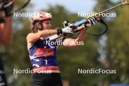 31.08.2024, Annecy, France (FRA): Justine Braisaz-Bouchet (FRA) - Martin Fourcade Nordic Festival Biathlon, Annecy (FRA). www.nordicfocus.com. © Manzoni/NordicFocus. Every downloaded picture is fee-liable.