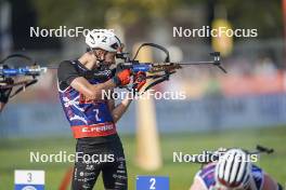 31.08.2024, Annecy, France (FRA): Eric Perrot (FRA) - Martin Fourcade Nordic Festival Biathlon, Annecy (FRA). www.nordicfocus.com. © Thibaut/NordicFocus. Every downloaded picture is fee-liable.