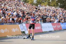 31.08.2024, Annecy, France (FRA): Sebastian Stalder (SUI) - Martin Fourcade Nordic Festival Biathlon, Annecy (FRA). www.nordicfocus.com. © Manzoni/NordicFocus. Every downloaded picture is fee-liable.