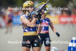 31.08.2024, Annecy, France (FRA): Vanessa Voigt (GER) - Martin Fourcade Nordic Festival Biathlon, Annecy (FRA). www.nordicfocus.com. © Thibaut/NordicFocus. Every downloaded picture is fee-liable.