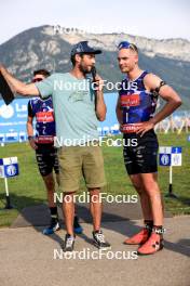 31.08.2024, Annecy, France (FRA): Emilien Jacquelin (FRA) - Martin Fourcade Nordic Festival Biathlon, Annecy (FRA). www.nordicfocus.com. © Manzoni/NordicFocus. Every downloaded picture is fee-liable.