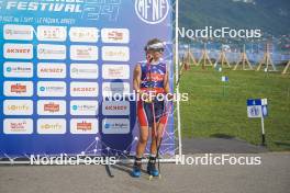 31.08.2024, Annecy, France (FRA): Ingrid Landmark Tandrevold (NOR) - Martin Fourcade Nordic Festival Biathlon, Annecy (FRA). www.nordicfocus.com. © Thibaut/NordicFocus. Every downloaded picture is fee-liable.