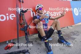 31.08.2024, Annecy, France (FRA): Eric Perrot (FRA) - Martin Fourcade Nordic Festival Biathlon, Annecy (FRA). www.nordicfocus.com. © Thibaut/NordicFocus. Every downloaded picture is fee-liable.