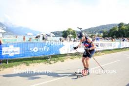 31.08.2024, Annecy, France (FRA): Emilien Jacquelin (FRA) - Martin Fourcade Nordic Festival Biathlon, Annecy (FRA). www.nordicfocus.com. © Manzoni/NordicFocus. Every downloaded picture is fee-liable.