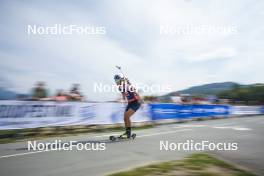 31.08.2024, Annecy, France (FRA): Anna Gandler (AUT) - Martin Fourcade Nordic Festival Biathlon, Annecy (FRA). www.nordicfocus.com. © Thibaut/NordicFocus. Every downloaded picture is fee-liable.