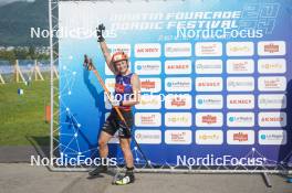 31.08.2024, Annecy, France (FRA): Justine Braisaz-Bouchet (FRA) - Martin Fourcade Nordic Festival Biathlon, Annecy (FRA). www.nordicfocus.com. © Thibaut/NordicFocus. Every downloaded picture is fee-liable.